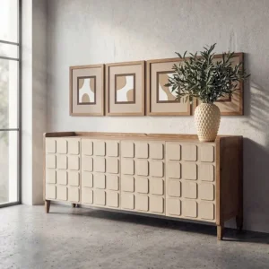 Aparador Rectangular Madera 180x45x78cm