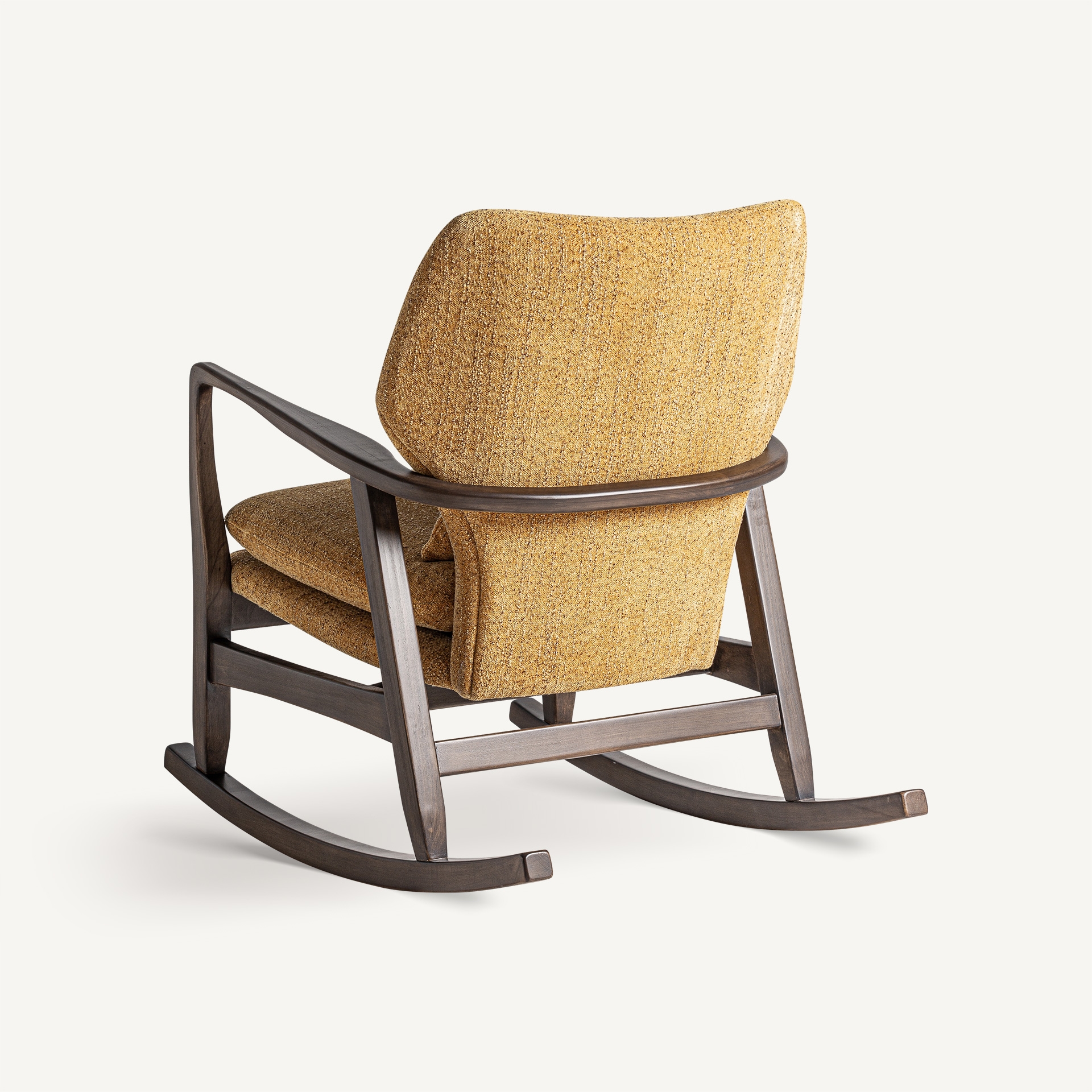 Mecedora exclusiva color ocre jaspeado vical home