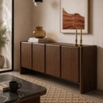 La colección Gio combina diseño contemporáneo, elegancia y funcionalidad para crear espacios únicos. Compuesta por mueble TV, aparadores de 3 y 4 puertas y aparador alto de 4 puertas, destaca por sus líneas limpias, gran capacidad de almacenamiento y acabados que aportan calidez y estilo a cualquier hogar. Una propuesta perfecta para quienes buscan un salón actual, práctico y lleno de personalidad.