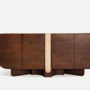 Aparador Braine Marrón Madera 180x40x80cm Kodu Home