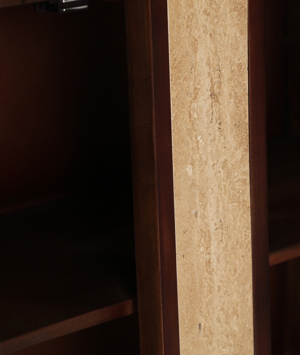 Aparador Braine Marrón Madera 180x40x80cm Kodu Home - Imagen 5