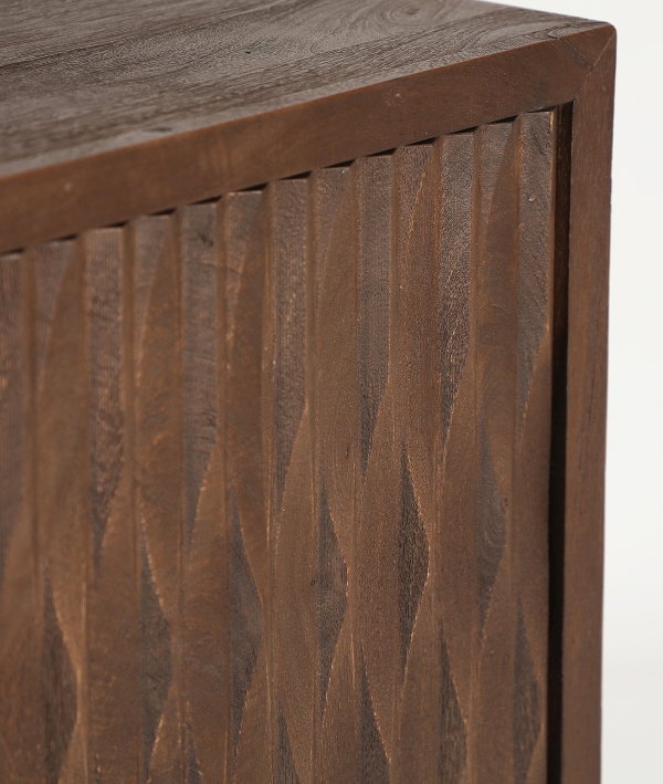Aparador Fismes de Madera Marrón 170x80x40cm Kodu - Imagen 6