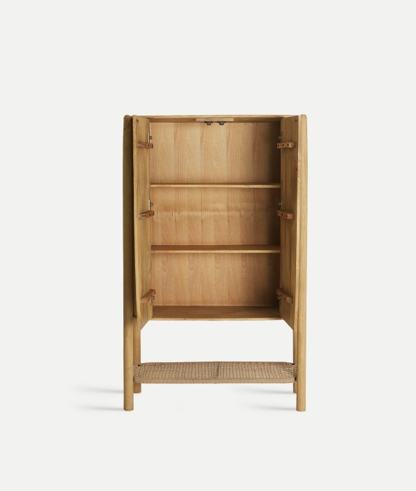 Armario en Madera con Cuerda Trenzada Crouy Kodu Home - Imagen 2