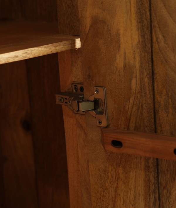Armario en Madera con Cuerda Trenzada Crouy Kodu Home - Imagen 6