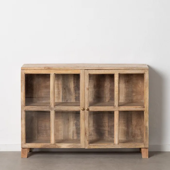 Vitrina Blanco Rozado Madera Artisa Hogar