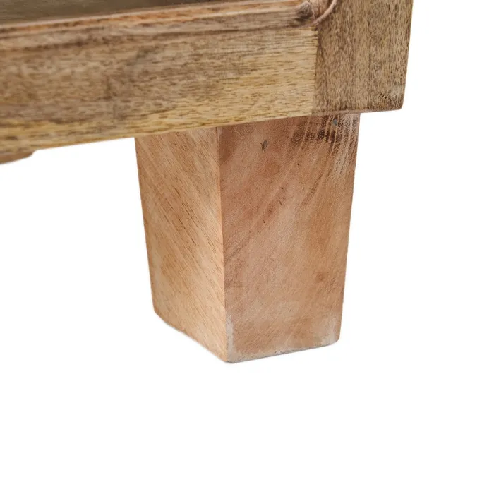 Vitrina Blanco Rozado Madera Artisa Hogar