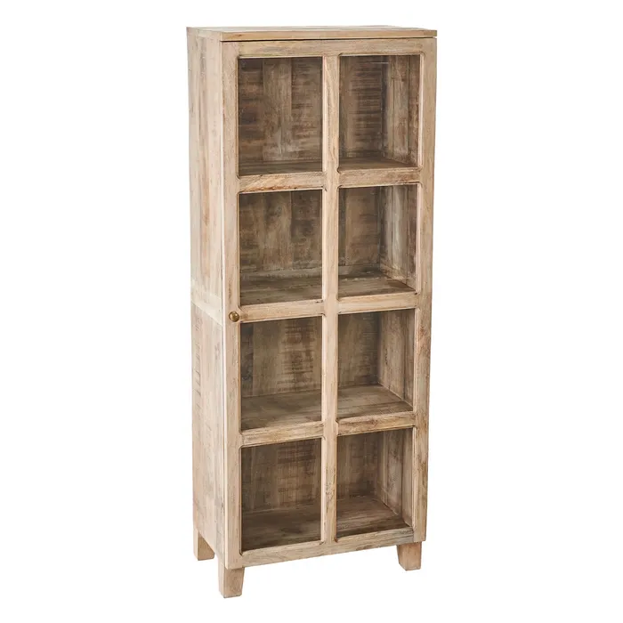 Vitrina Blanco Rozado Madera Artisa Hogar