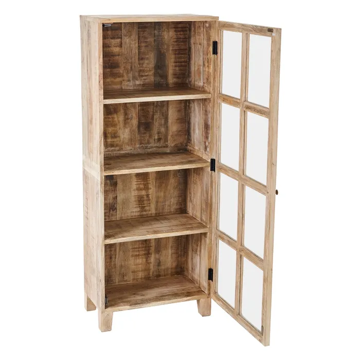 Vitrina Blanco Rozado Madera Artisa Hogar