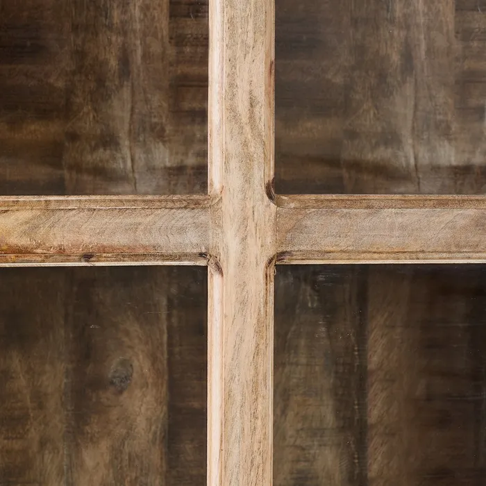 VITRINA MADERA DE PINO SALÓN Artisa hogar
