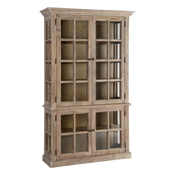 VITRINA MADERA DE PINO SALÓN Artisa hogar