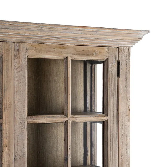 VITRINA MADERA DE PINO SALÓN Artisa hogar