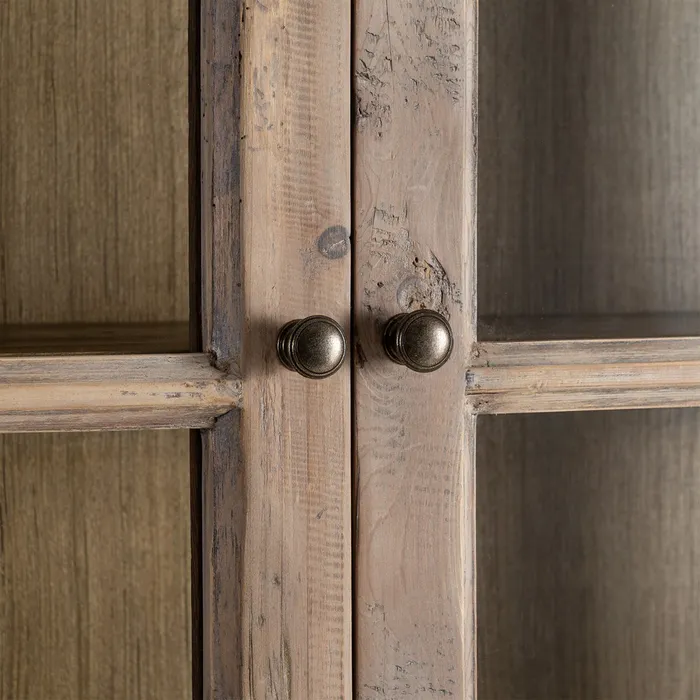 VITRINA MADERA DE PINO SALÓN Artisa hogar