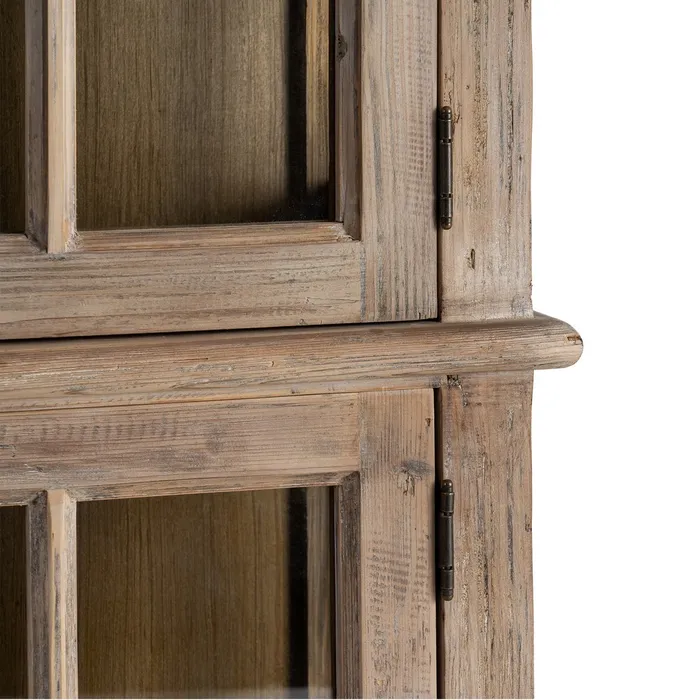 VITRINA MADERA DE PINO SALÓN Artisa hogar