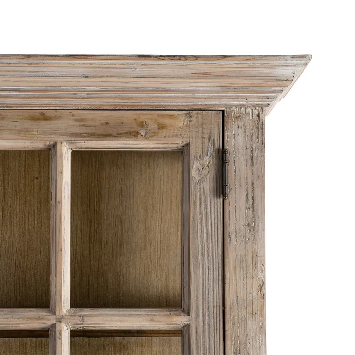 VITRINA MADERA DE PINO SALÓN Artisa hogar