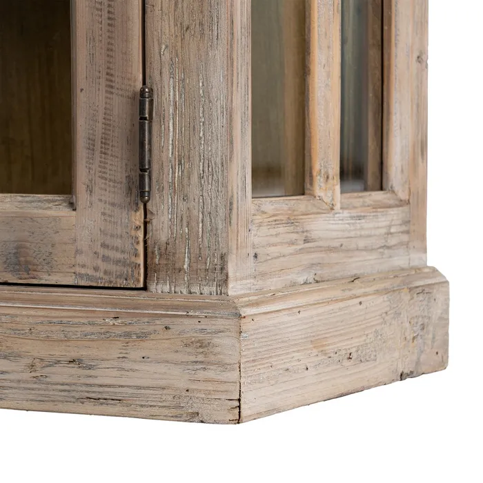 VITRINA MADERA DE PINO SALÓN Artisa hogar