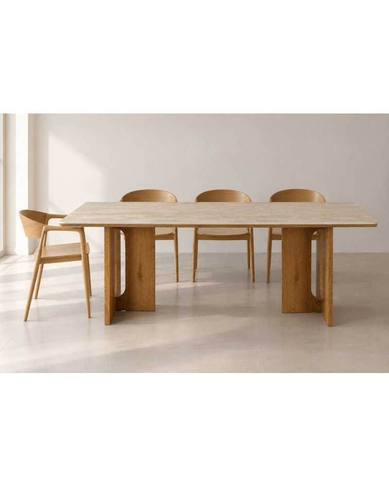 Mesa de Comedor con Sobre Cerámico - Imagen 2